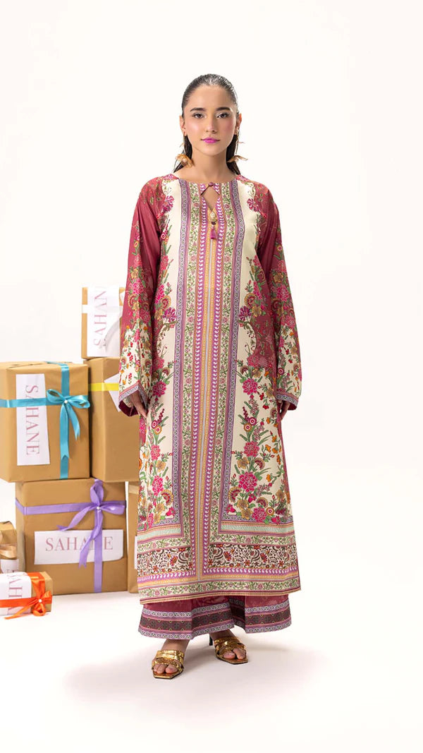 Sahane 2PC Printed Lawn Suit ME26008 OOTD gulbuy.com