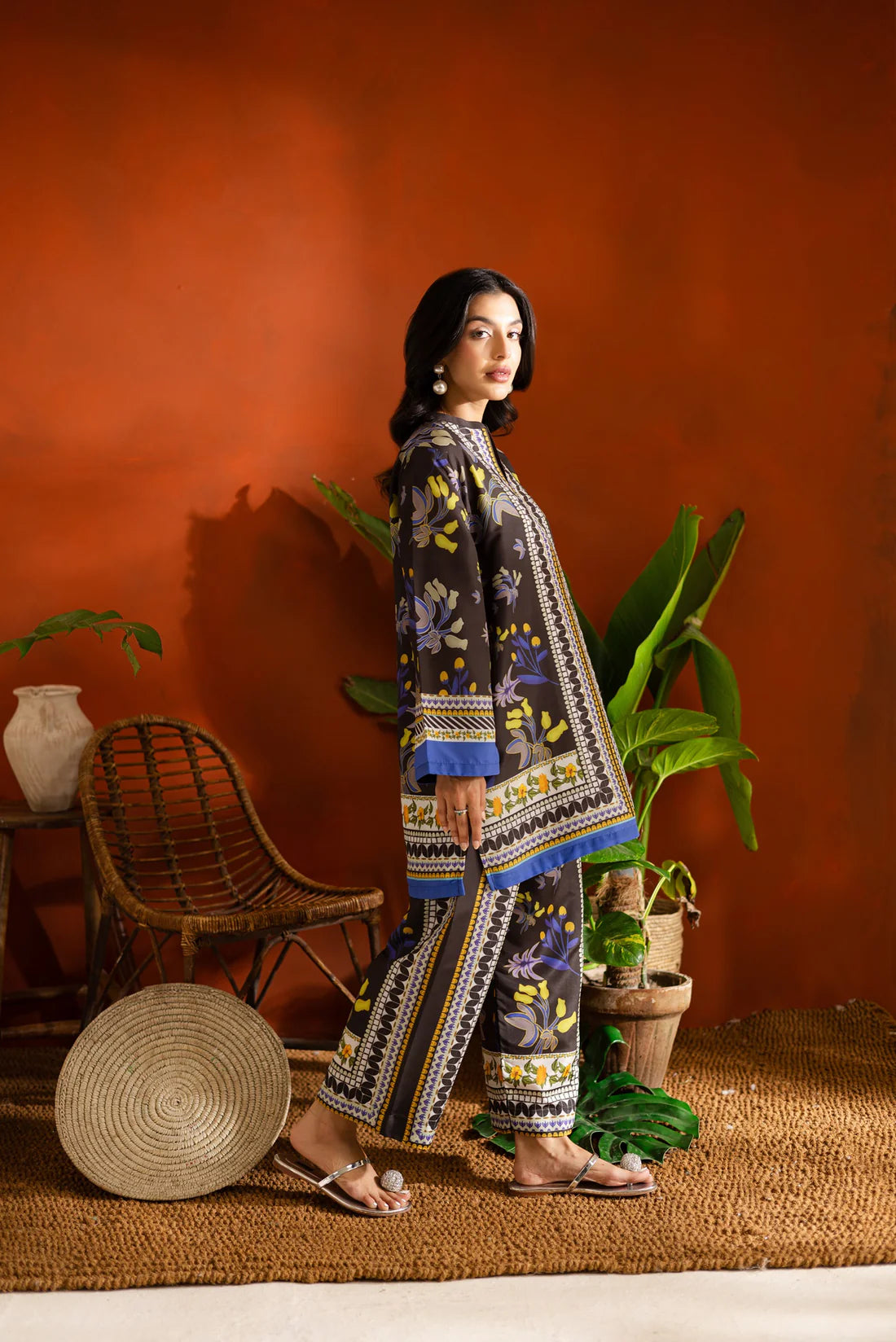 Silayi Pret 2Pc Printed Lawn Suit FS86 gulbuy.com