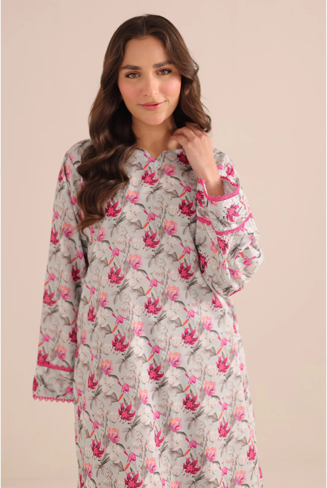 Silayi Pret 2Pc Printed Lawn Suit PRT1080 gulbuy.com