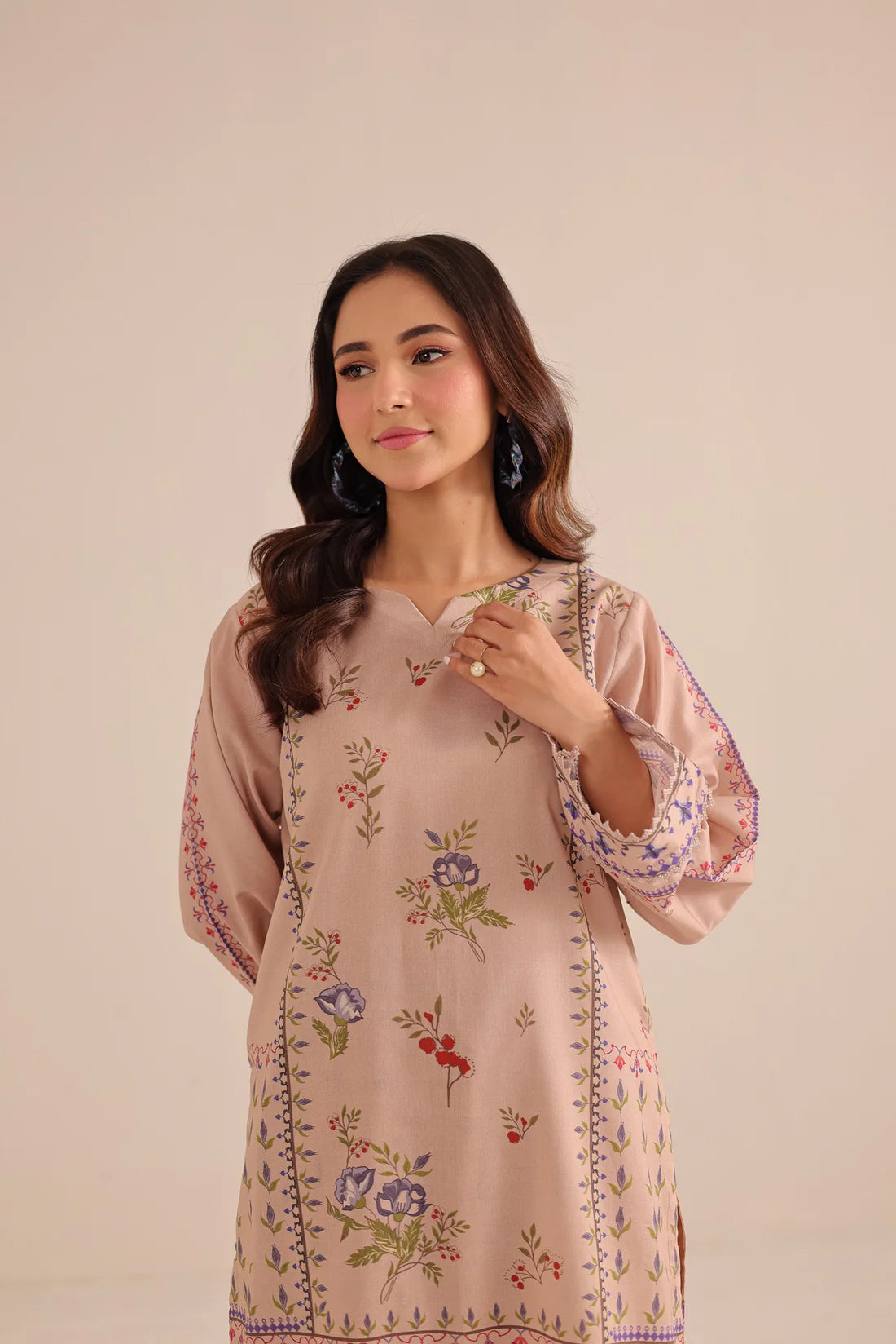Silayi Pret 2Pc Printed Lawn Suit PRT1074 gulbuy.com
