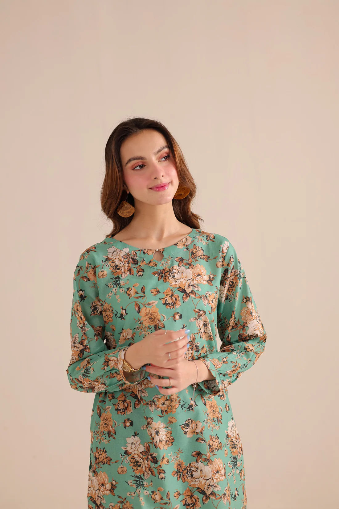 Silayi Pret 2Pc Printed Lawn Suit PRT1071 gulbuy.com