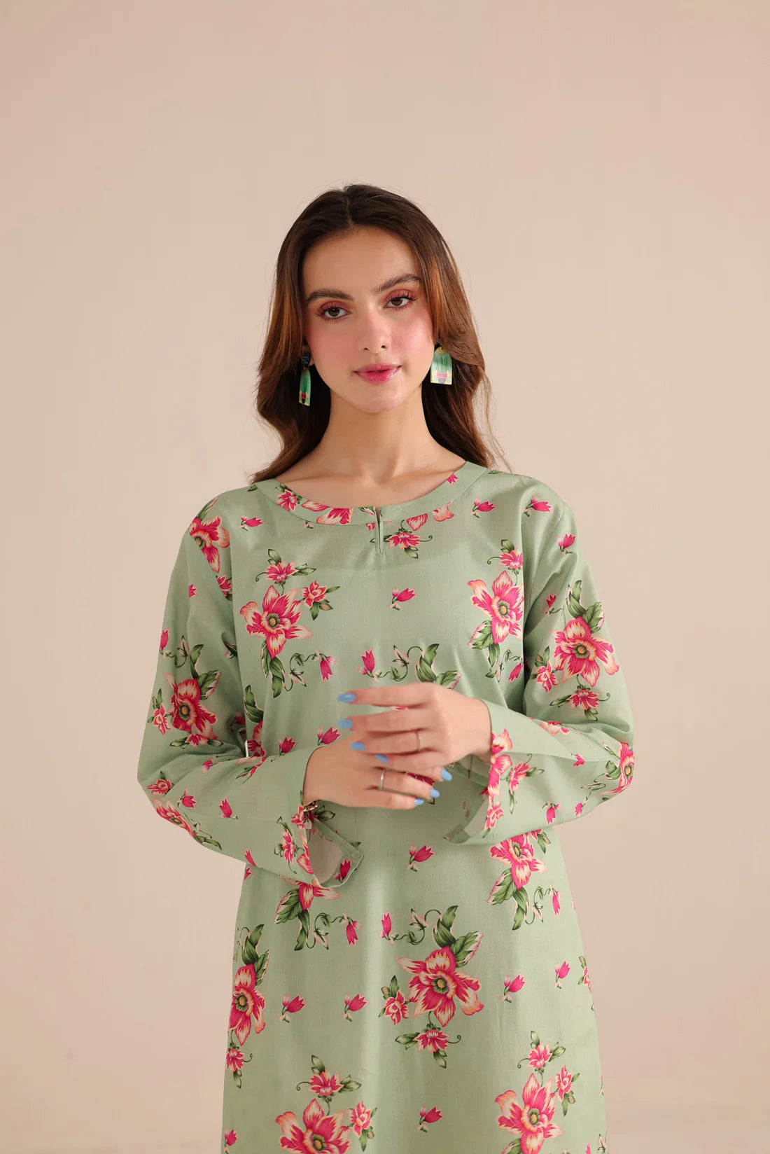 Silayi Pret 2Pc Printed Lawn Suit PRT1069 gulbuy.com