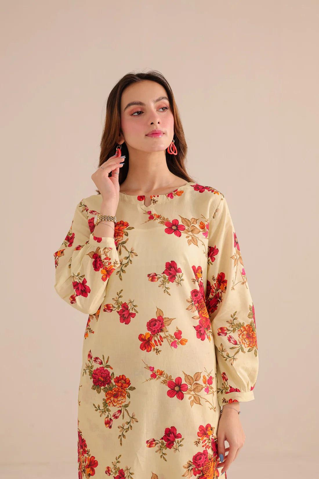 Silayi Pret 2Pc Printed Lawn Suit PRT1066 gulbuy.com