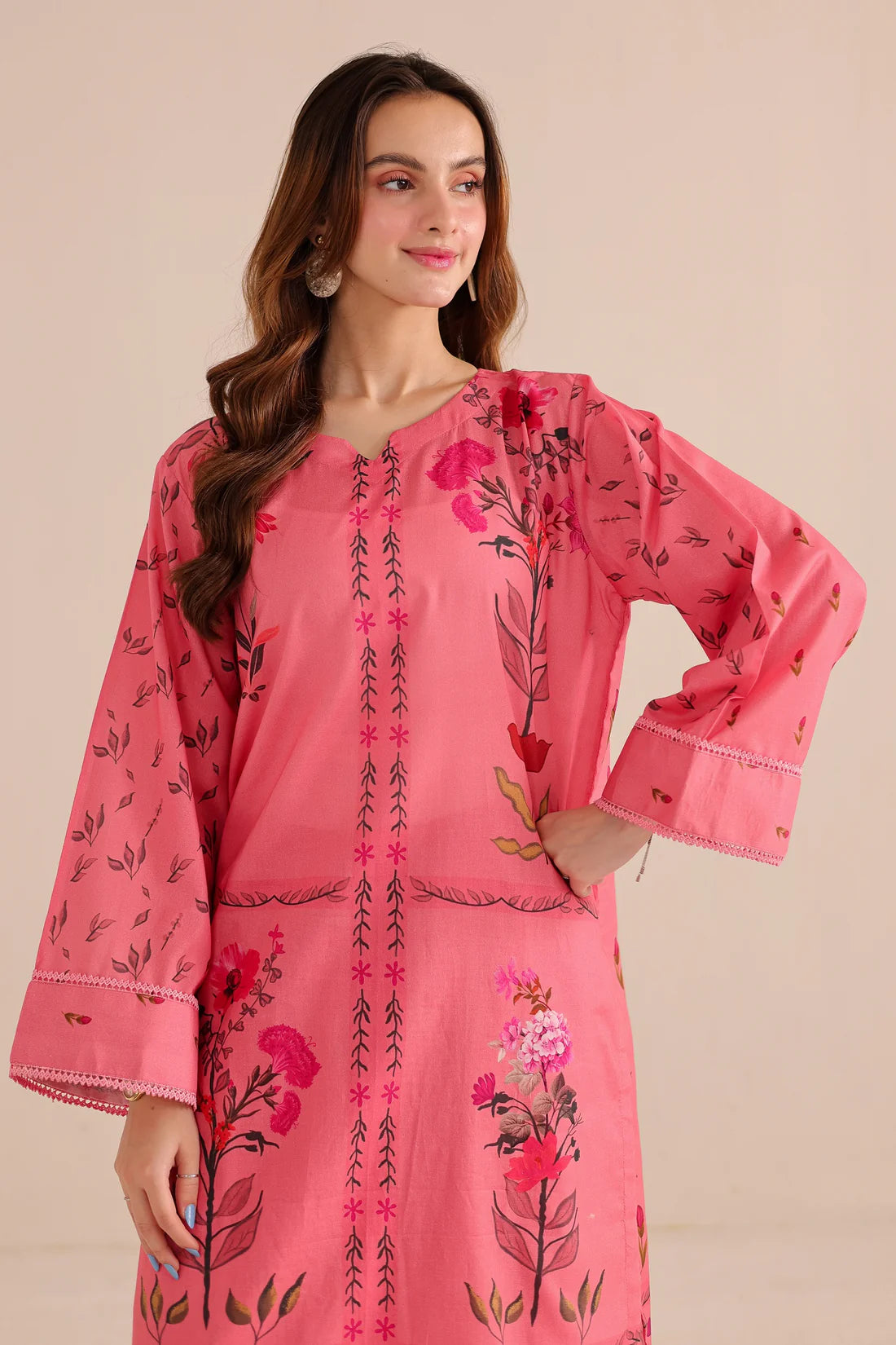 Silayi Pret 2Pc Printed Lawn Suit PRT1043 gulbuy.com