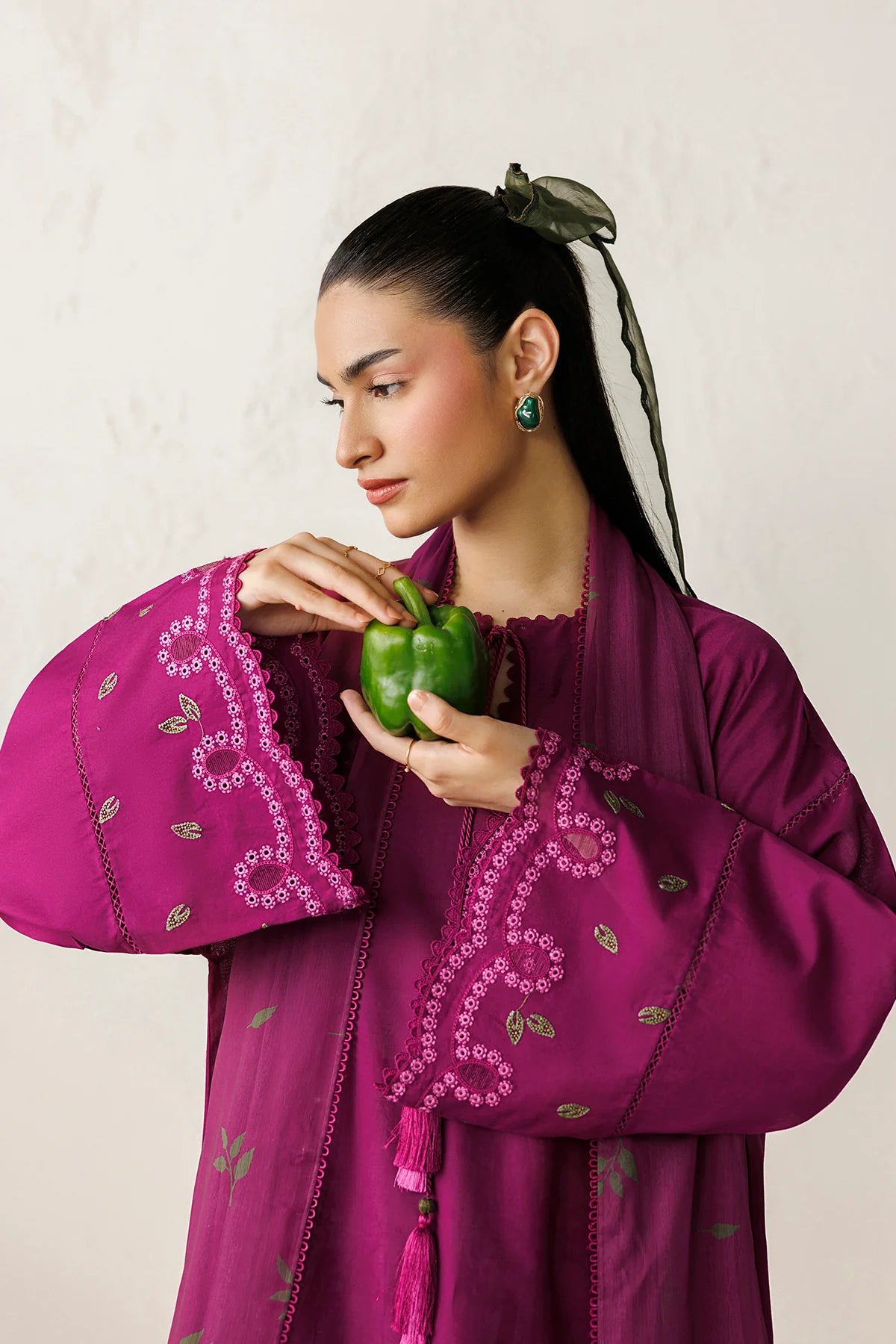 Jazmin 3Pc Embroidered Lawn Suit USE-9391