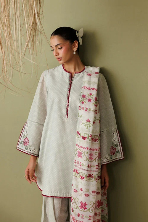 Jazmin 3Pc Embroidered Lawn Suit USE-9406