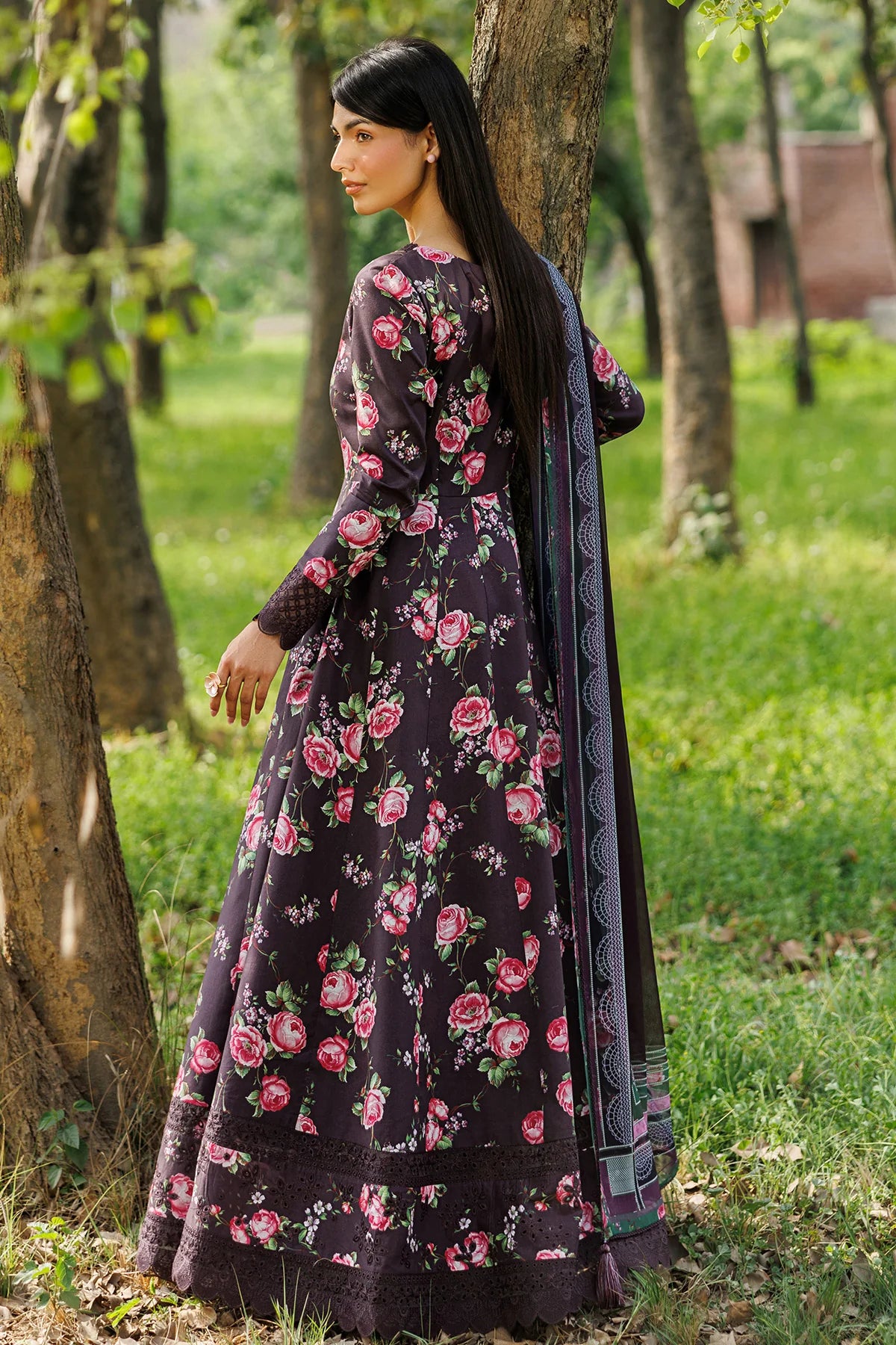 Jazmin 3Pc Printed Lawn Suit USE-9353