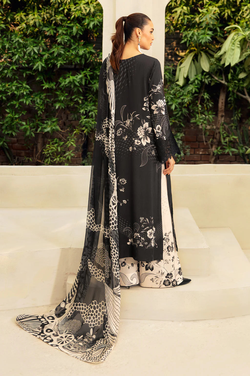 Ramsha 3Pc Digital printed Viscose Suit J-403 gulbuy.com
