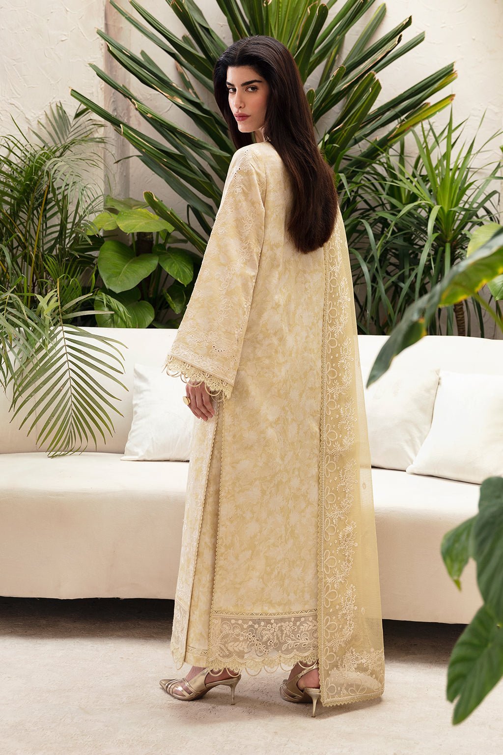 AFROZEH 3PC EMBROIDERED LAWN SUIT (Ellen) gulbuy.com