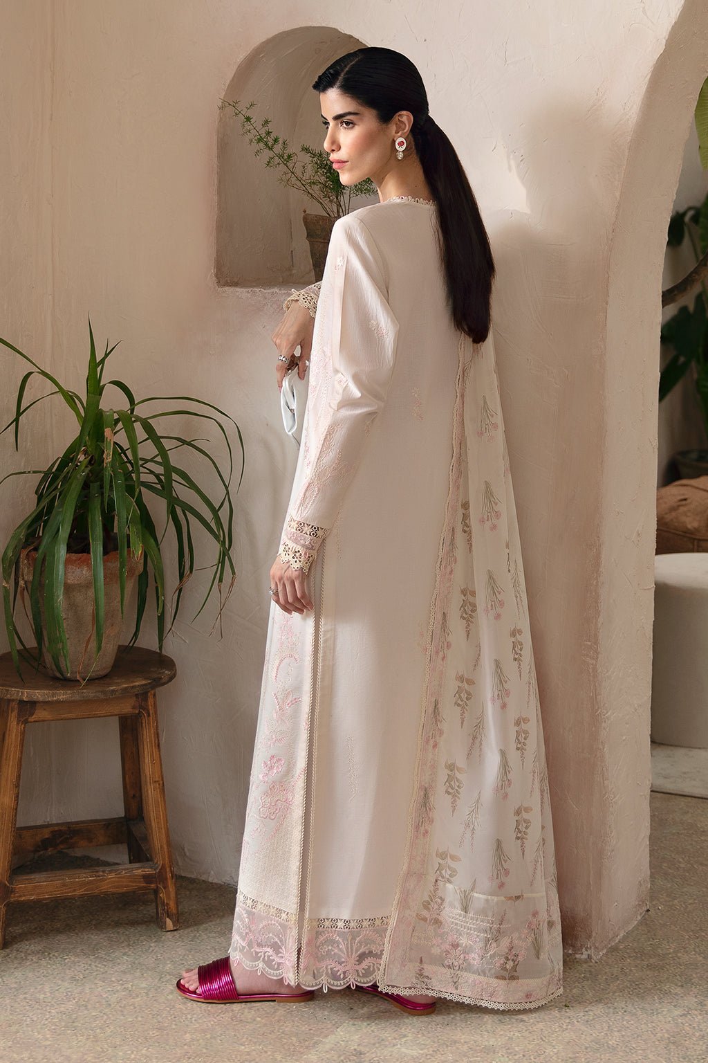 AFROZEH 3PC EMBROIDERED LAWN SUIT (Cyrus) gulbuy.com