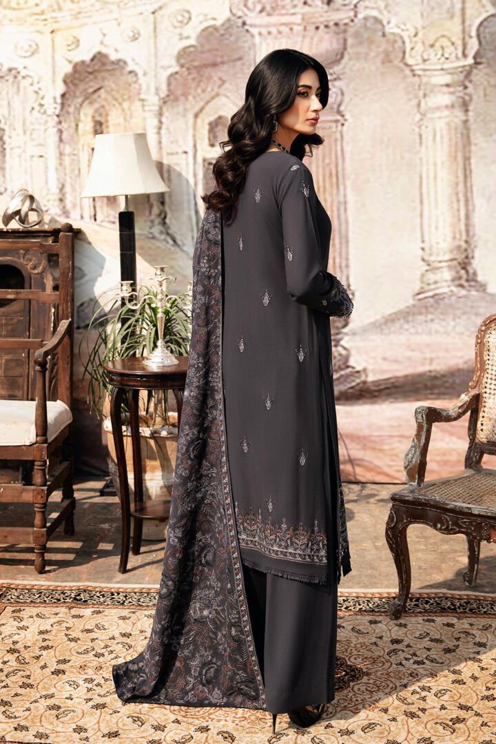 Ramsha 3 Piece Embroidered Karandi Suit (R-1010) gulbuy.com