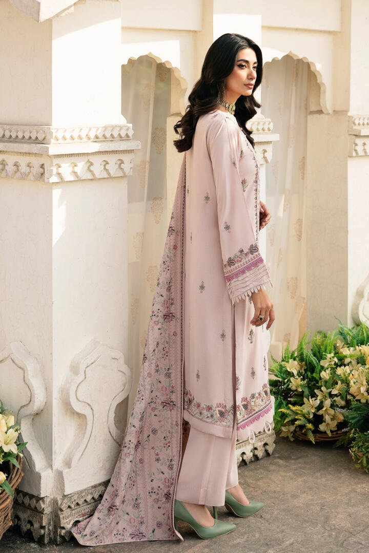 Ramsha 3 Piece Embroidered Karandi Suit (R-1002) gulbuy.com