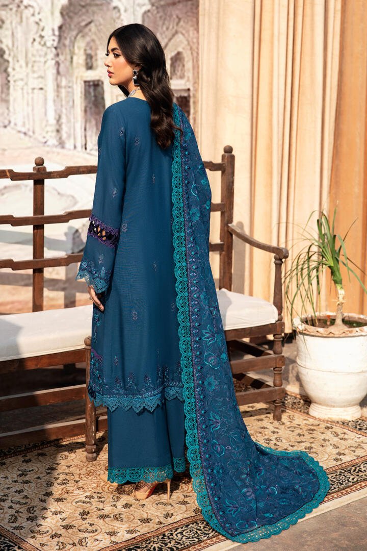 Ramsha 3 Piece Embroidered Karandi Suit (R-1005) gulbuy.com