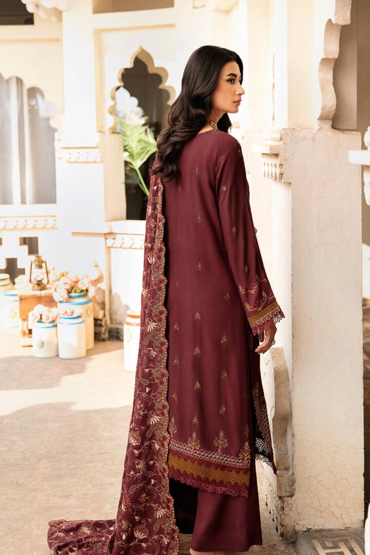 Ramsha 3 Piece Embroidered Karandi Suit (R-1006) gulbuy.com