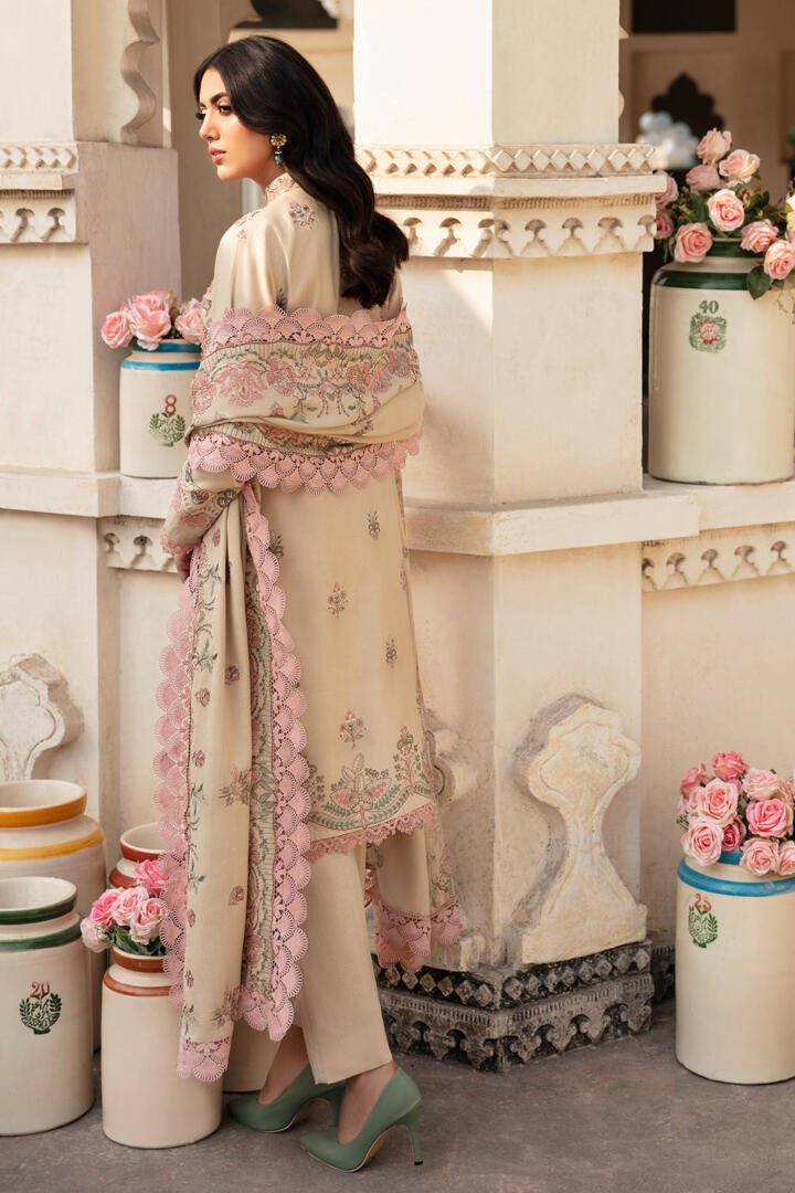 Ramsha 3 Piece Embroidered Karandi Suit (R-1007) gulbuy.com