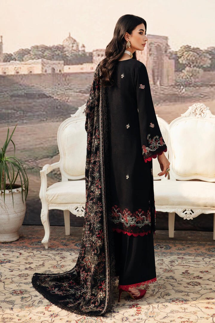 Ramsha 3 Piece Embroidered Karandi Suit (R-1003)