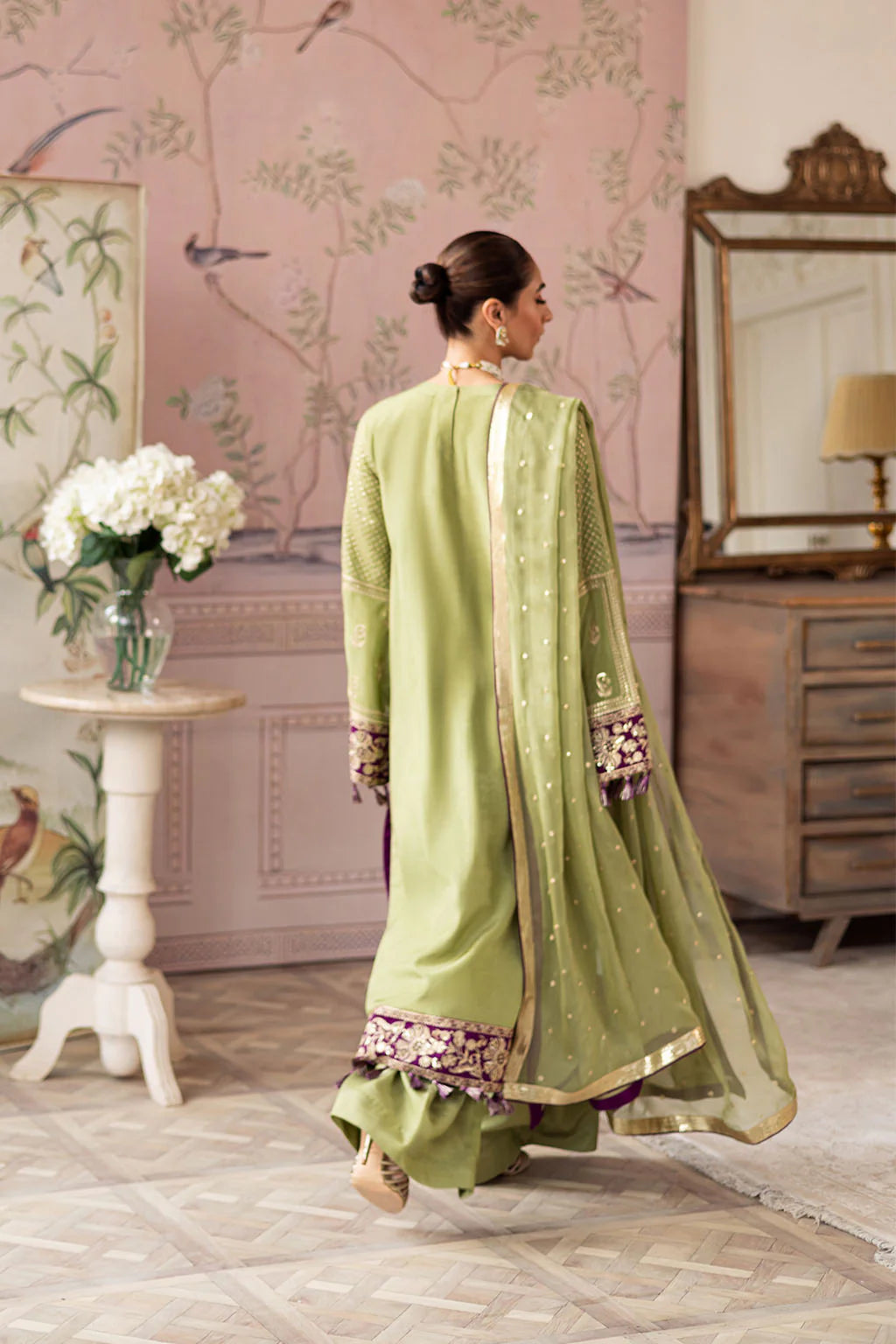 Vanya 3Pc Embroidered Silk Suit SN-05 gulbuy.com
