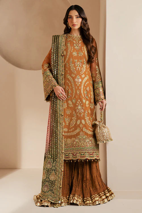 Jazmin 3Pc Embroidered Chiffon Suit WF’25-08
