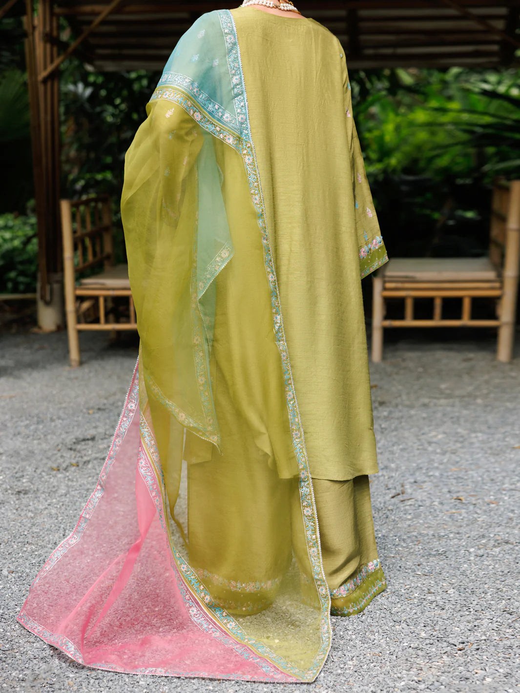 Almirah 3Pc Embroidery Silk Suit ALP-3PS-2034 gulbuy.com