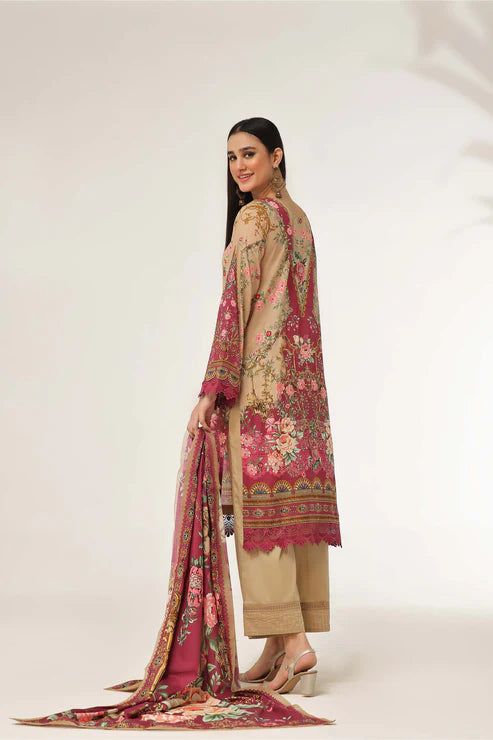 Jade 3Pc Printed Lawn Suit 25-RL-20442 A gulbuy.com