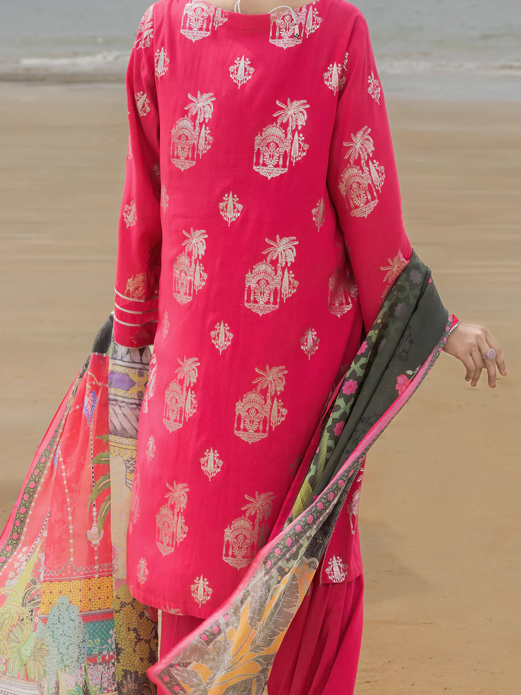 Almirah 3Pc Printed Silk Suit ALP-3PS-2044 gulbuy.com