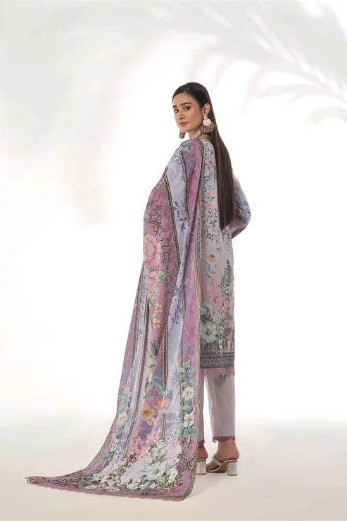 Jade 3Pc Printed Lawn Suit 25-RL-20463 B gulbuy.com