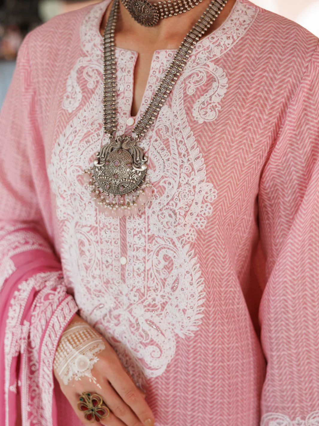 Almirah 3Pc Embroidery Dobby Suit ALP-3PS-2046 gulbuy.com