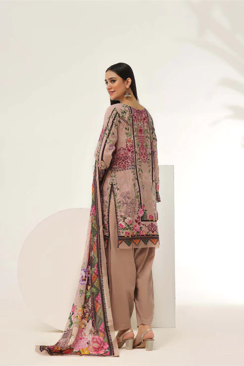 Jade 3Pc Printed Lawn Suit 25-RL-20483 B gulbuy.com