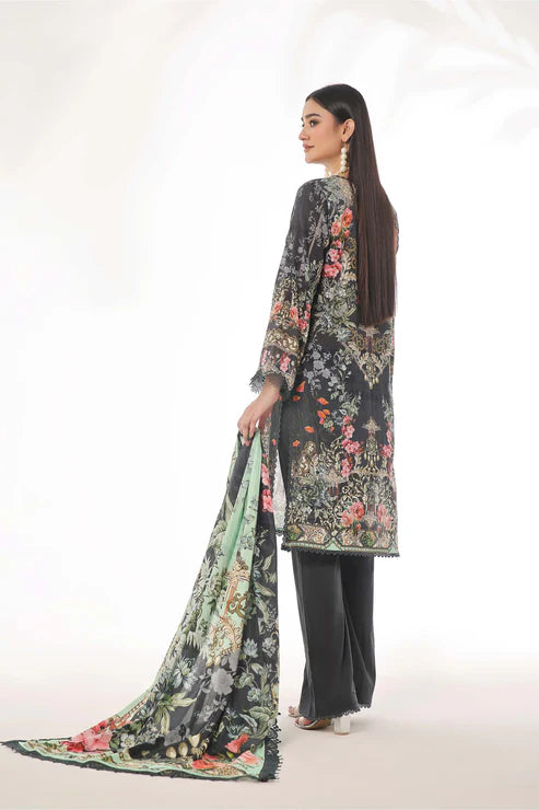 Jade 3Pc Printed Lawn Suit 25-RL-20484 B gulbuy.com