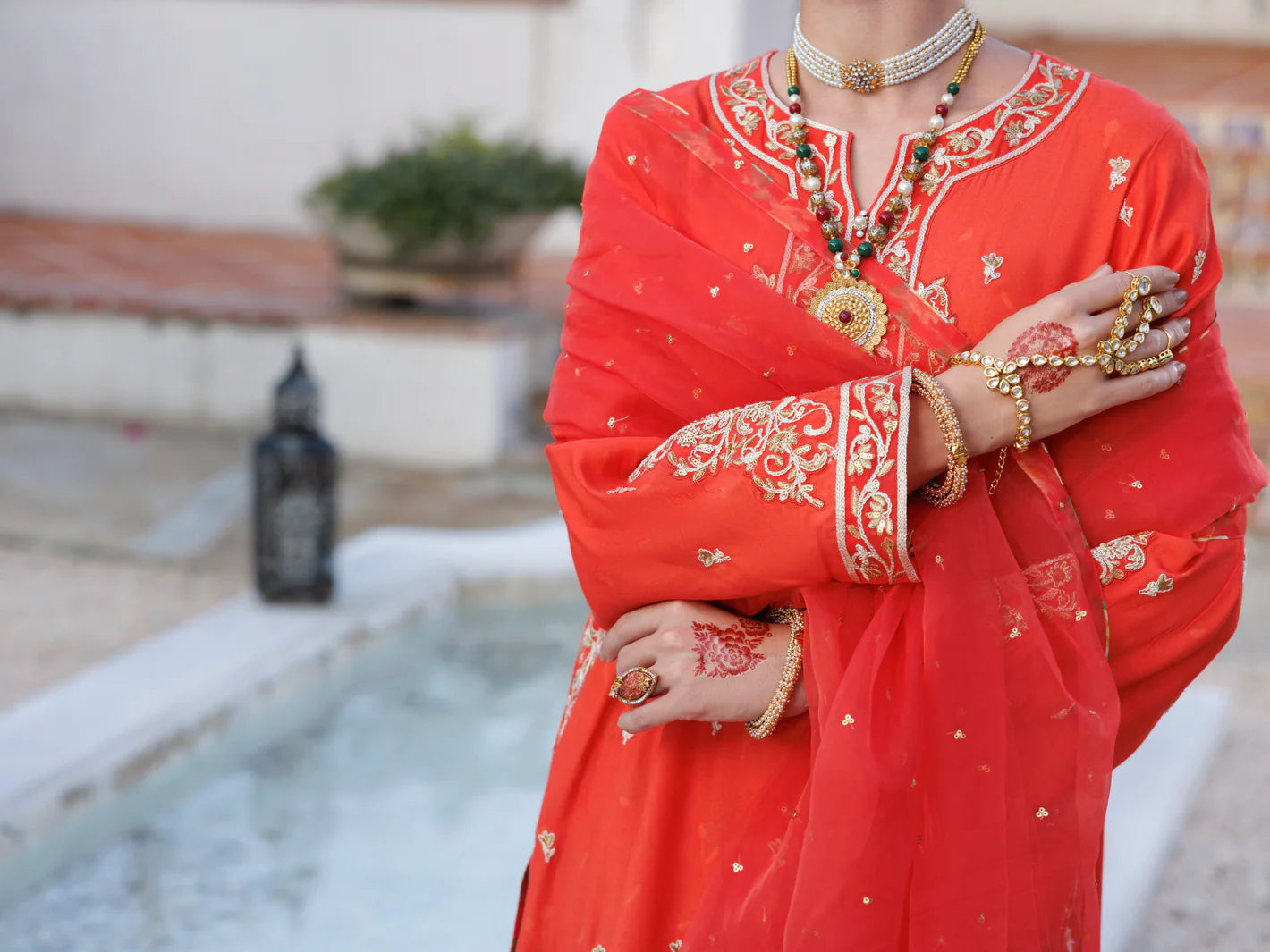 Almirah 3Pc Embroidery Silk Suit ALP-3PS-2050 gulbuy.com