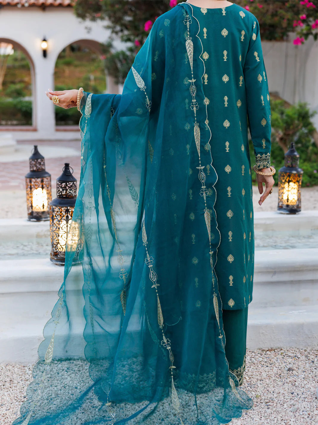 Almirah 3Pc Embroidery Jacquard Suit ALP-3PS-2053 gulbuy.com