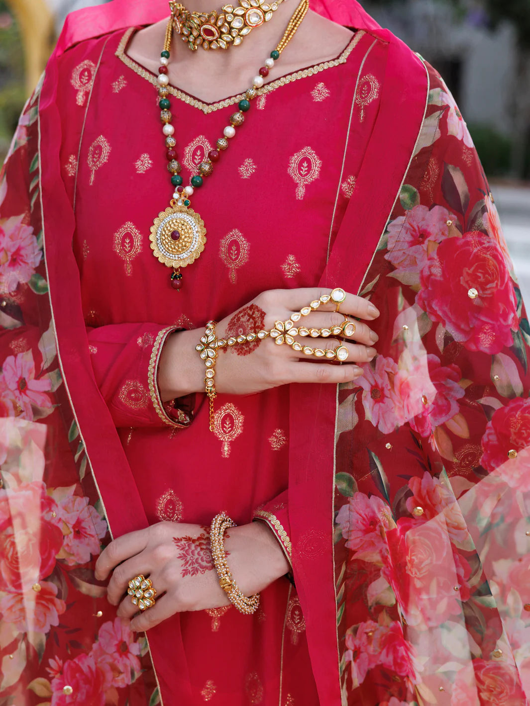 Almirah 3Pc Embroidery Jacquard Suit ALP-3PS-2065 gulbuy.com
