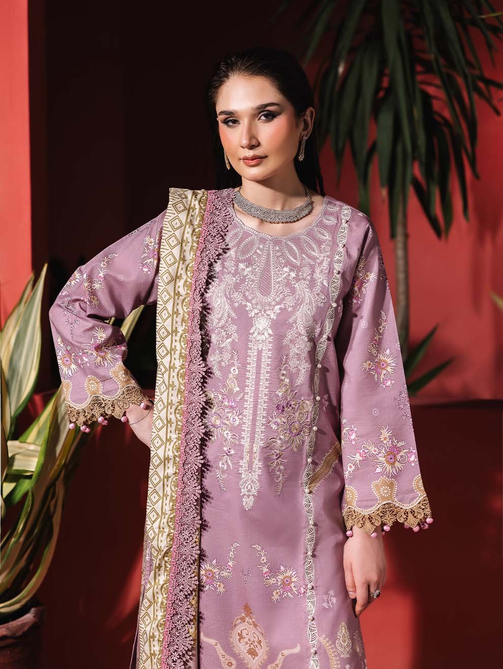 Jade 3Pc Embroidered Lawn Suit 25-UEP-20779 gulbuy.com