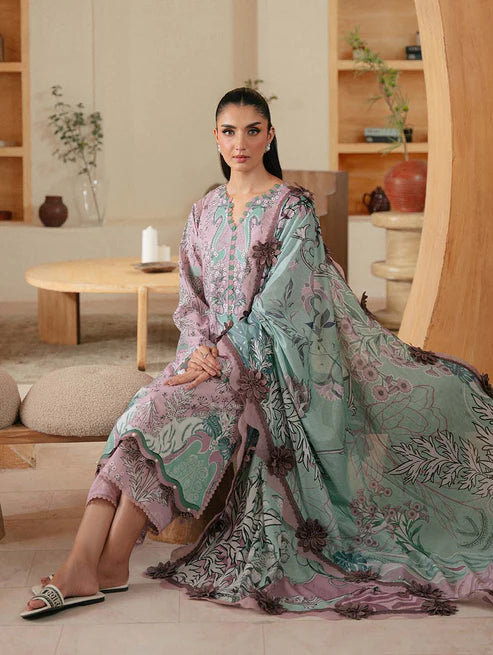Jade 3Pc Printed Lawn Suit 25-LP-20833 gulbuy.com