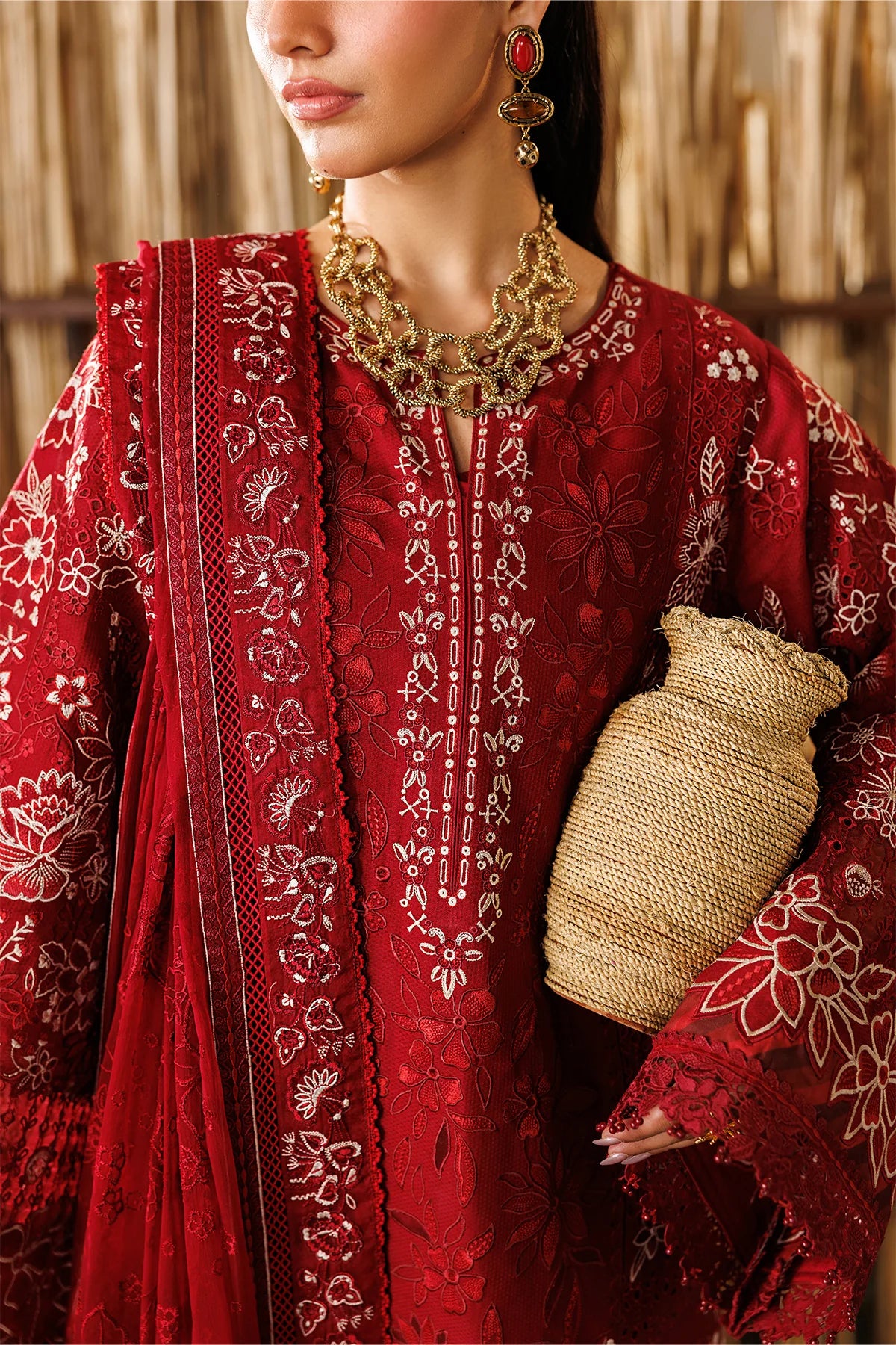 Baroque 3Pc Embroidered Lawn Suit EL26-D05 gulbuy.com