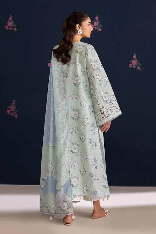 Baroque 3Pc Embroidered Lawn Suit UF-4469