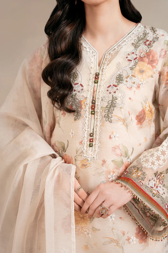 Baroque 3Pc Embroidered Cotton Suit SF-4034 gulbuy.com