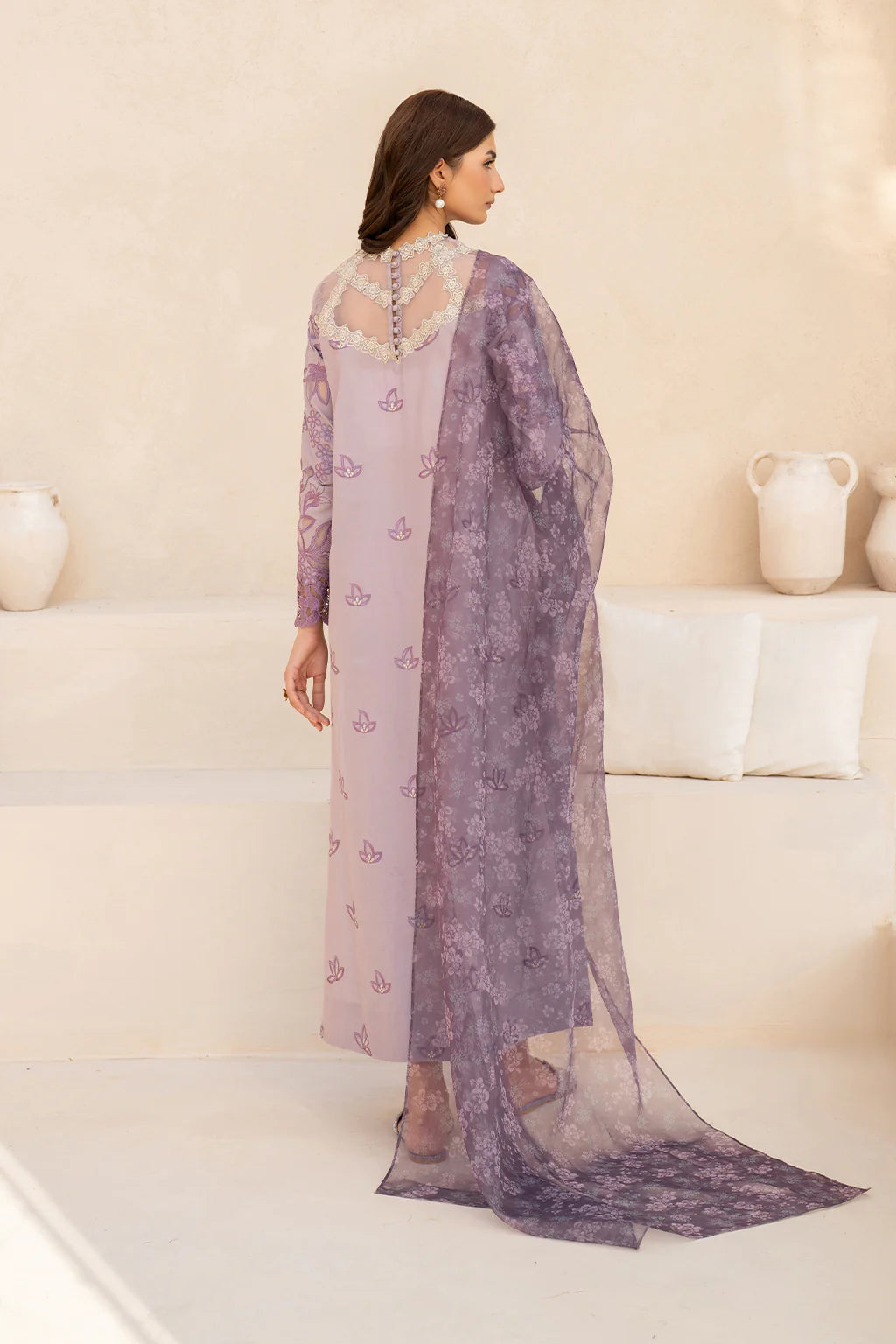 Iznik 3Pc Embroidered Lawn Suit EFL-01 gulbuy.com