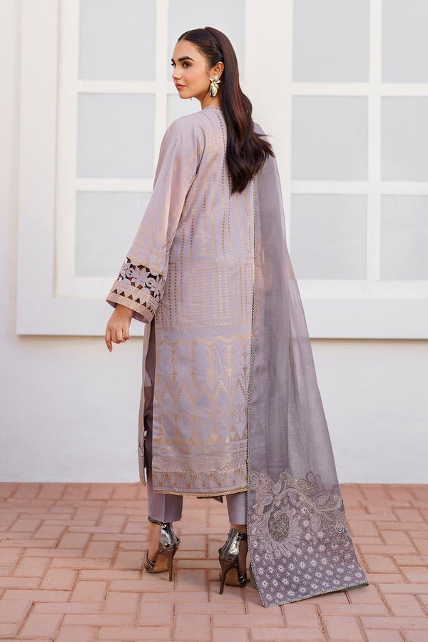 BAROQUE 3PC EMBROIDERED JACQUARD LAWN SUIT (BQU-UF-D643) gulbuy.com