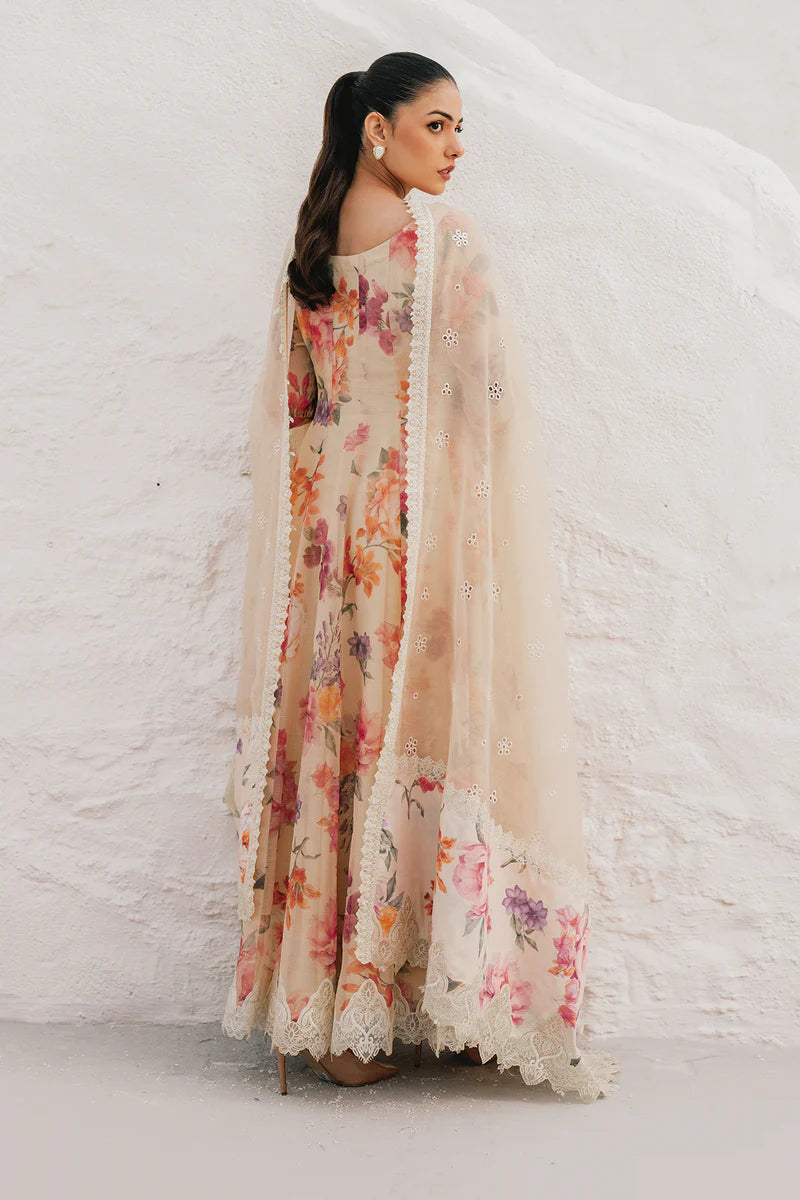 Baroque 3Pc Embroidered Chiffon Suit PR-1091 gulbuy.com