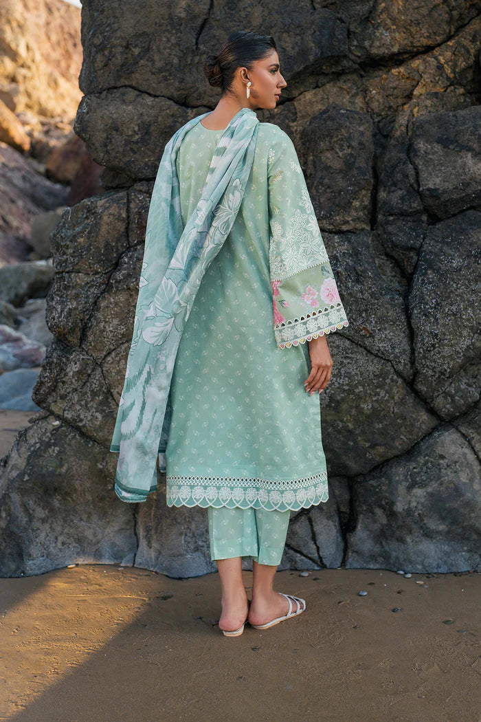 Baroque 3Pc Embroidered Lawn Suit UF-4131 gulbuy.com