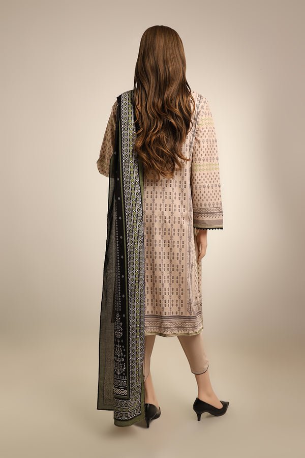 SAYA 3 PIECE PRINTED LAWN SUIT (U01-23051-E30A) gulbuy.com