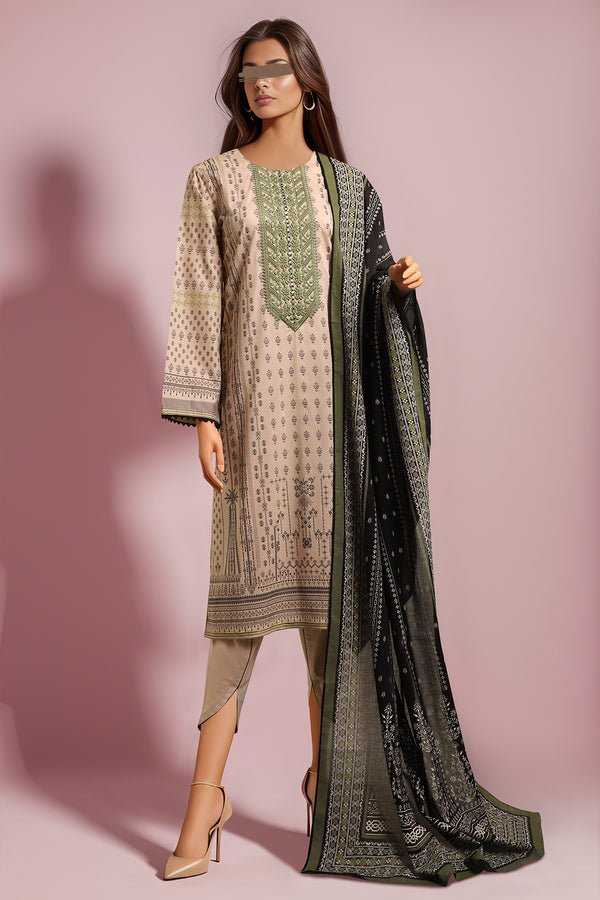 SAYA 3 PIECE PRINTED LAWN SUIT (U01-23051-E30A)