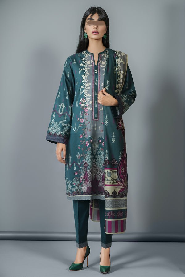 SAYA 3 PIECE PRINTED LAWN SUIT (U01-24057-07B)