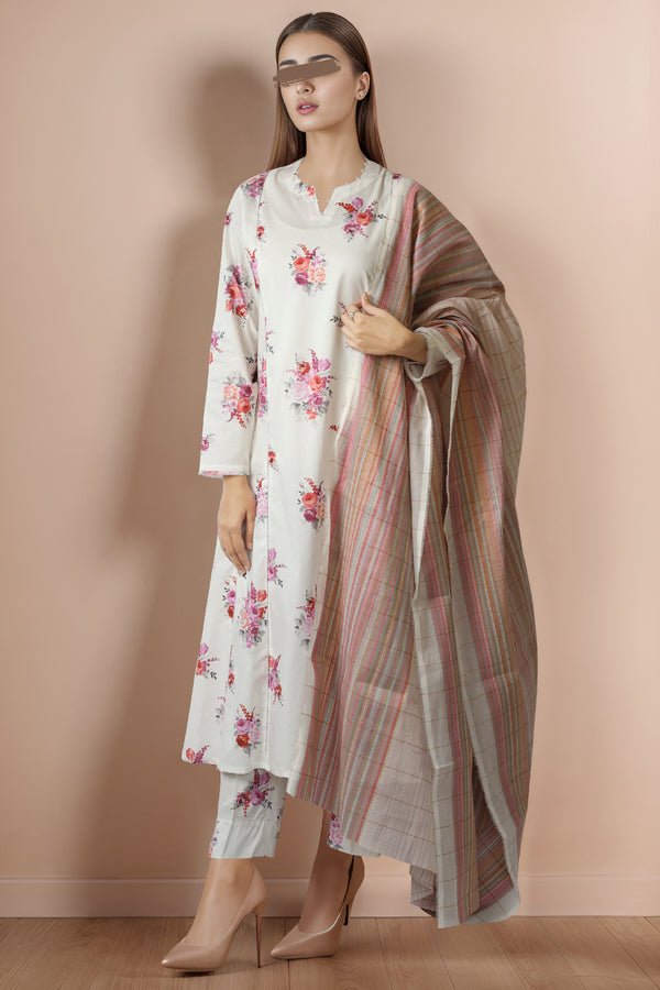 SAYA 3 PIECE PRINTED LAWN SUIT (U02-24170-07A)