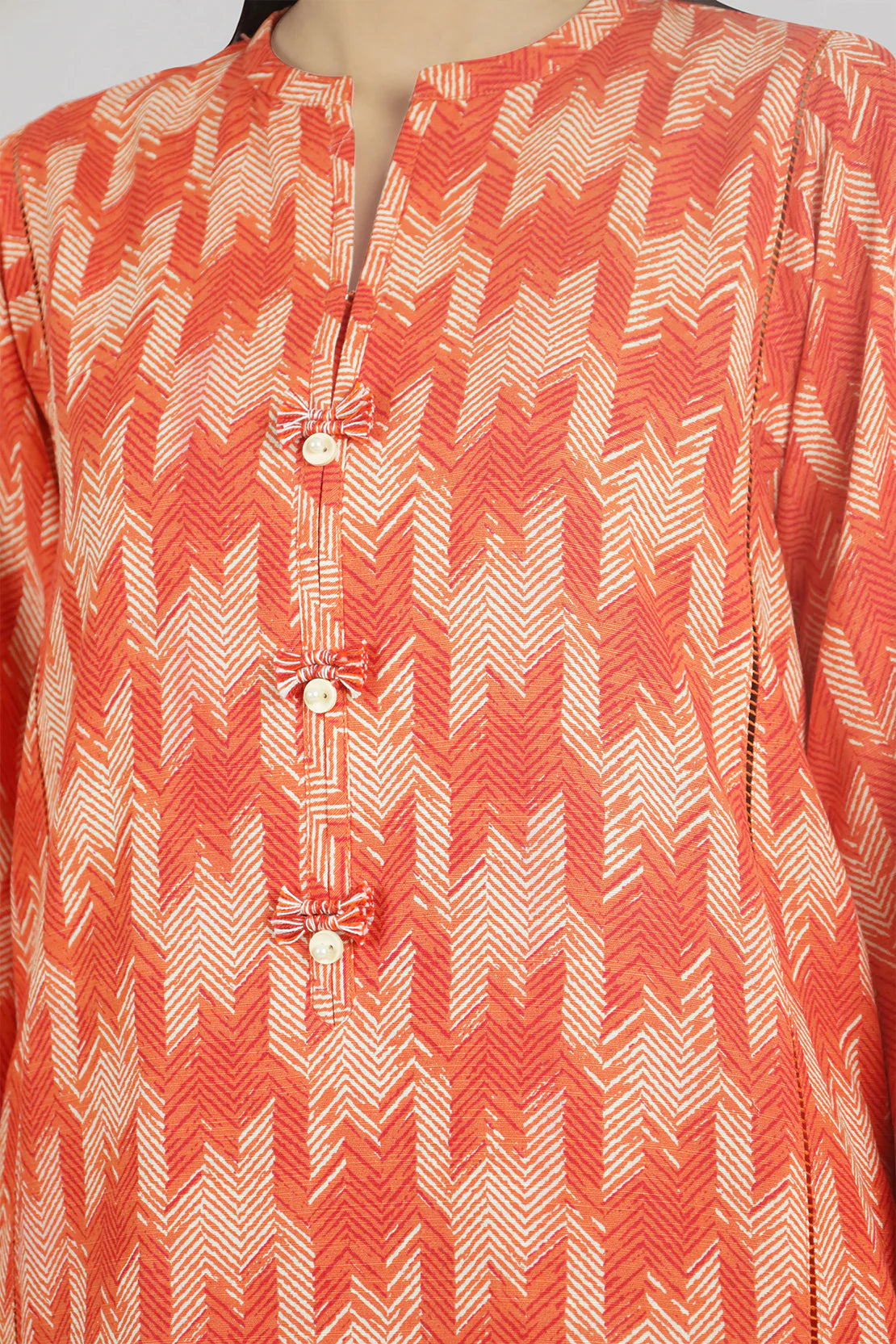 Saya 3Pc Printed Viscose Khaddar Suit U04-24356-62B (SDT) gulbuy.com
