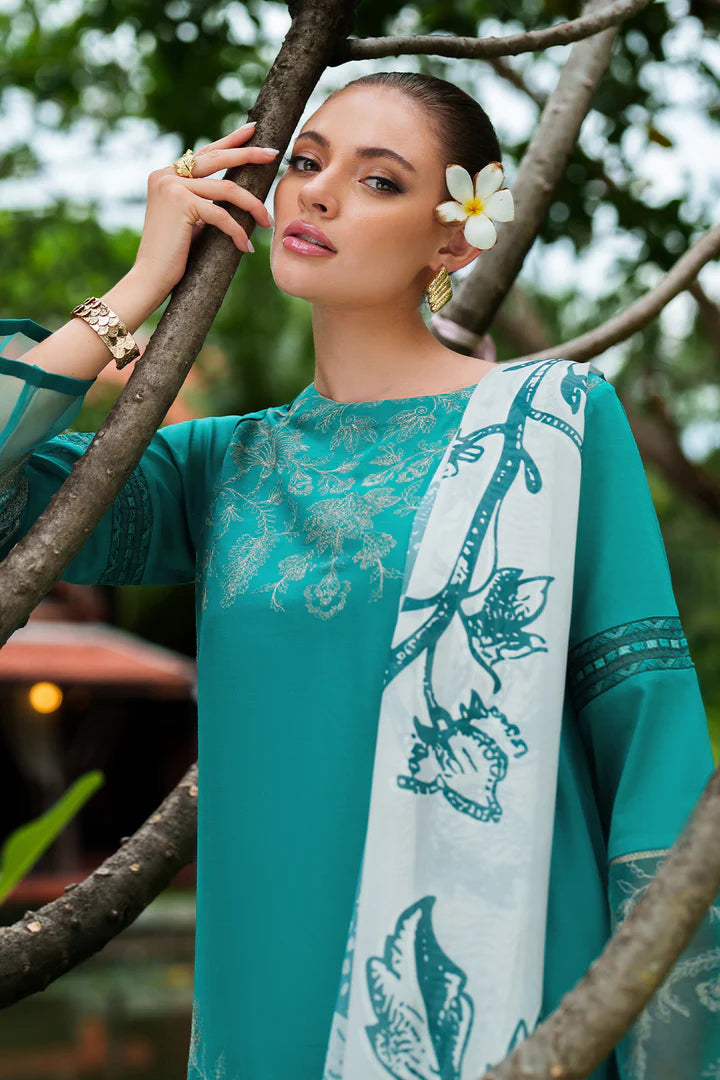 Iznik 3Pc Embroidered Lawn Suit UE-513 gulbuy.com