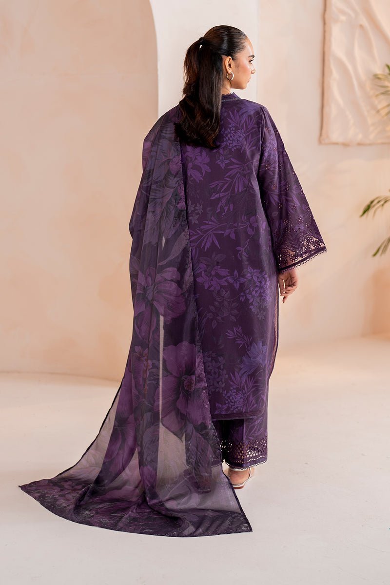BAROQUE 3PC EMBROIDERED PRINTED LAWN SUIT (BQU-UF-D712) gulbuy.com