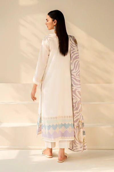 Baroque 3Pc Embroidered Lawn Suit PR-1178 gulbuy.com