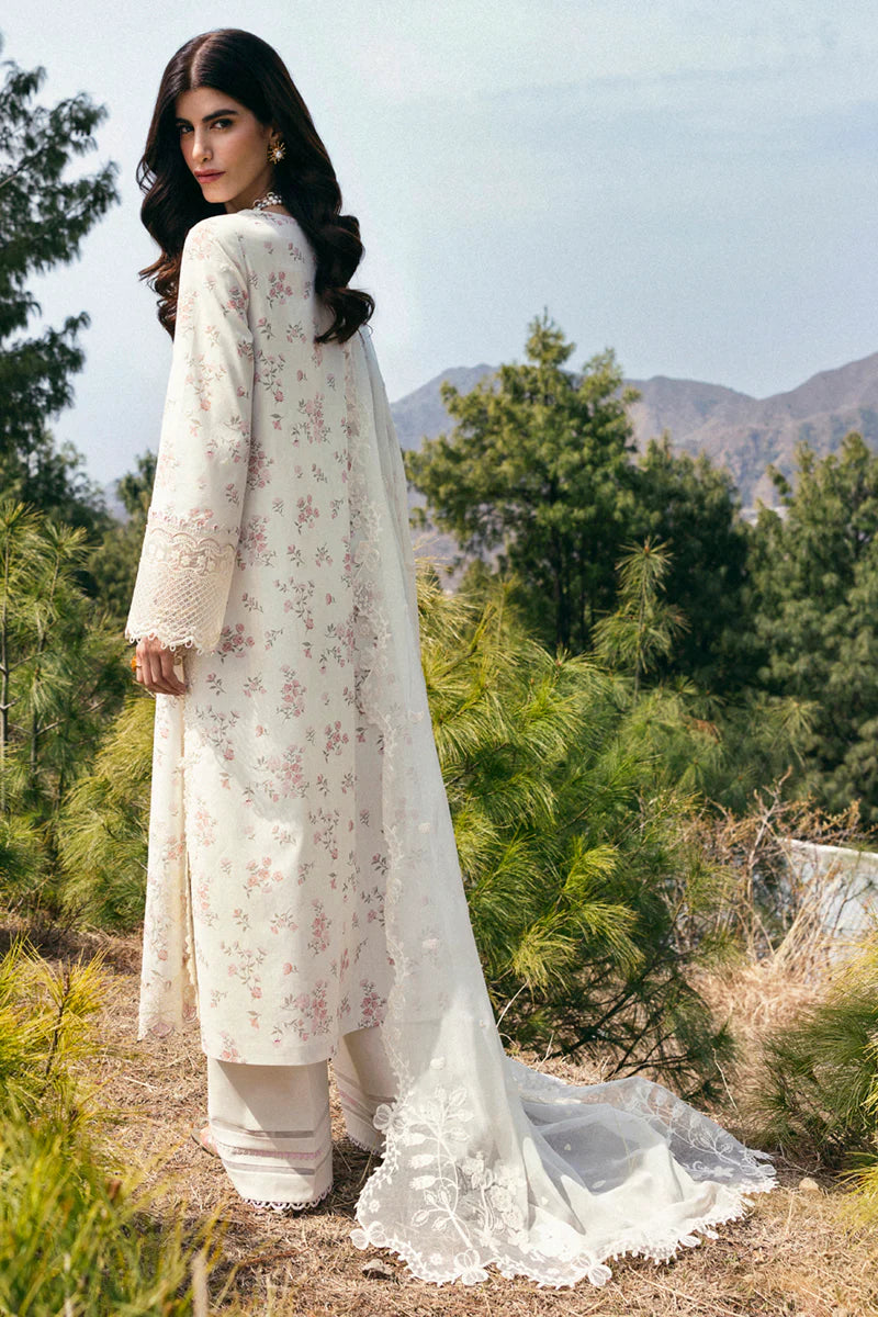 Qalamkar 3Pc Embroidered Lawn Suit DC-13 Miri gulbuy.com